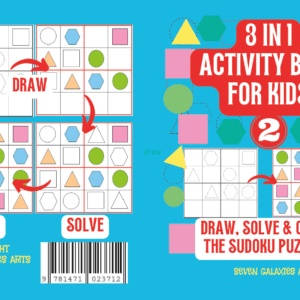 3 in 1 Activity Book for kids